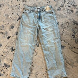 Abercrombie Kids Light Wash Straight Jeans
